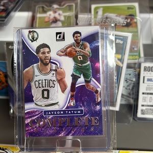 Jayson Tatum panini complete card insert ssp